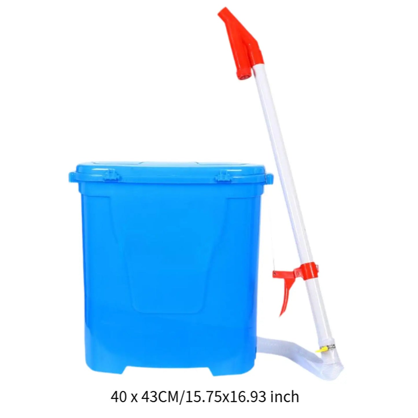 25L Back Carrying Granular Fertilizer Spreader for Corn Vegetables Versatile Agricultural Manual Fertilizing Tool Labor Saving - MyLootWare