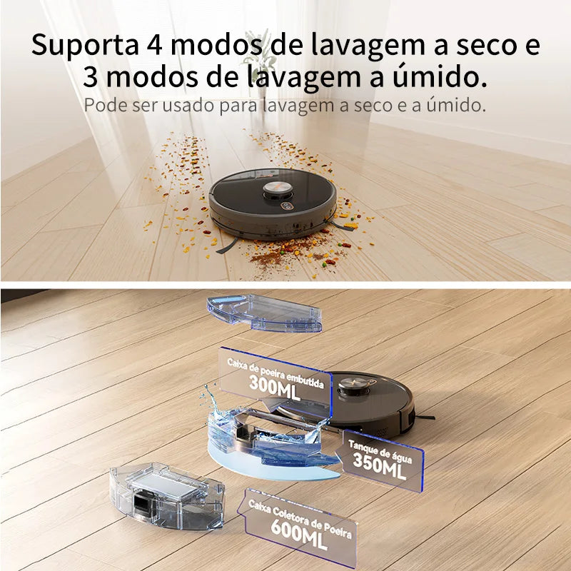 Neatsvor X600 Pro Robot Vacuum Cleaner with 6000Pa