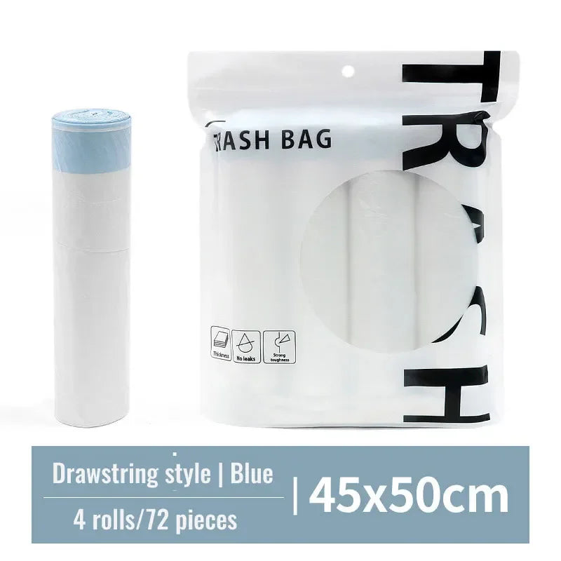 Garbage Bag with Drawstring Household Disposable