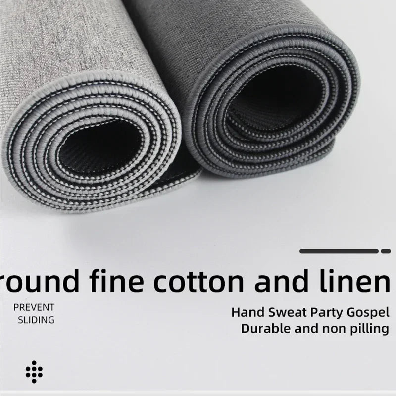 Cotton and Linen Rubber XXL Mouse Pad Gaming