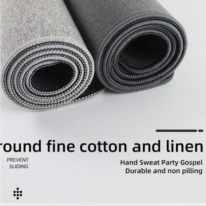 Cotton and Linen Rubber XXL Mouse Pad Gaming