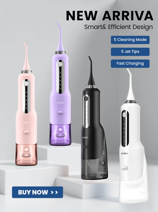 Sejoy Water Flosser Portable Dental Oral Irrigator