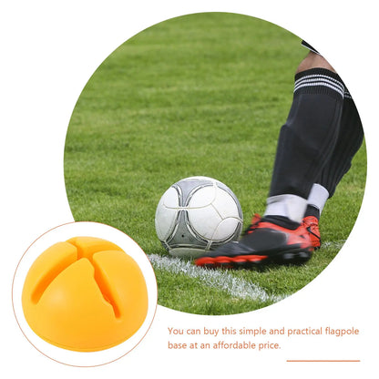 3Pcs Water Injection Soccer Corner Flag Base Outdoor Sports Training Pole Stand Sign Support Holder Football Field Equipment - MyLootWare