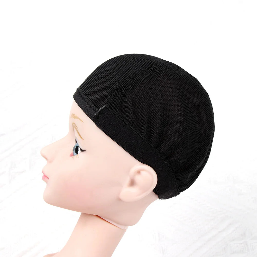 1/3 1/4 1/6 Doll Fixed Hair Non-slip Hat Cap Black/Beige Hairnet Net Head Headgear Doll DIY Accessory Multi-sizes DIY Wig Toy - MyLootWare