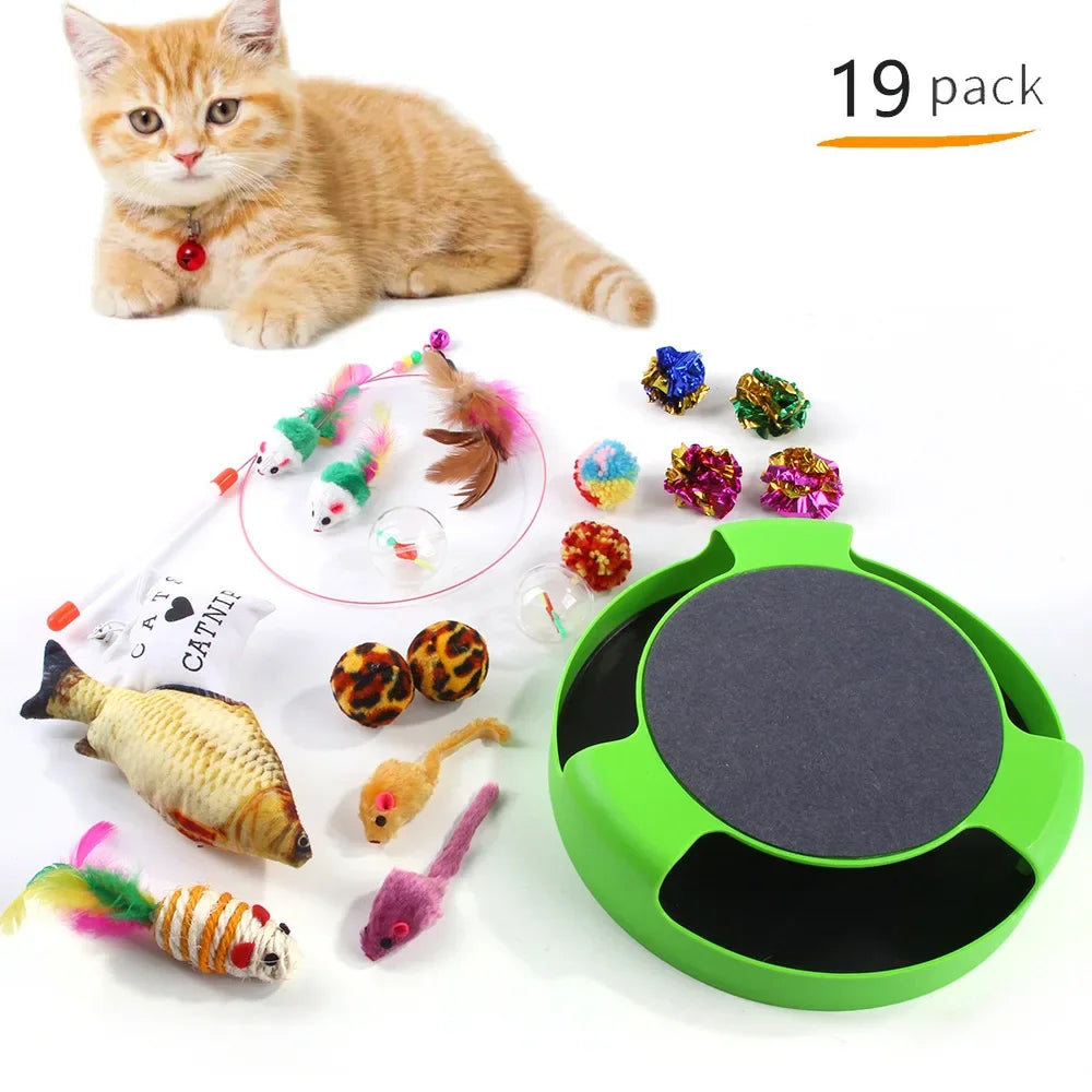 Funny Cat Tent Mouse Supplies Simulation Fish