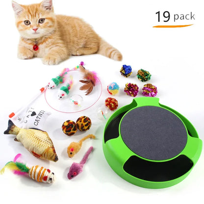 Funny Cat Tent Mouse Supplies Simulation Fish