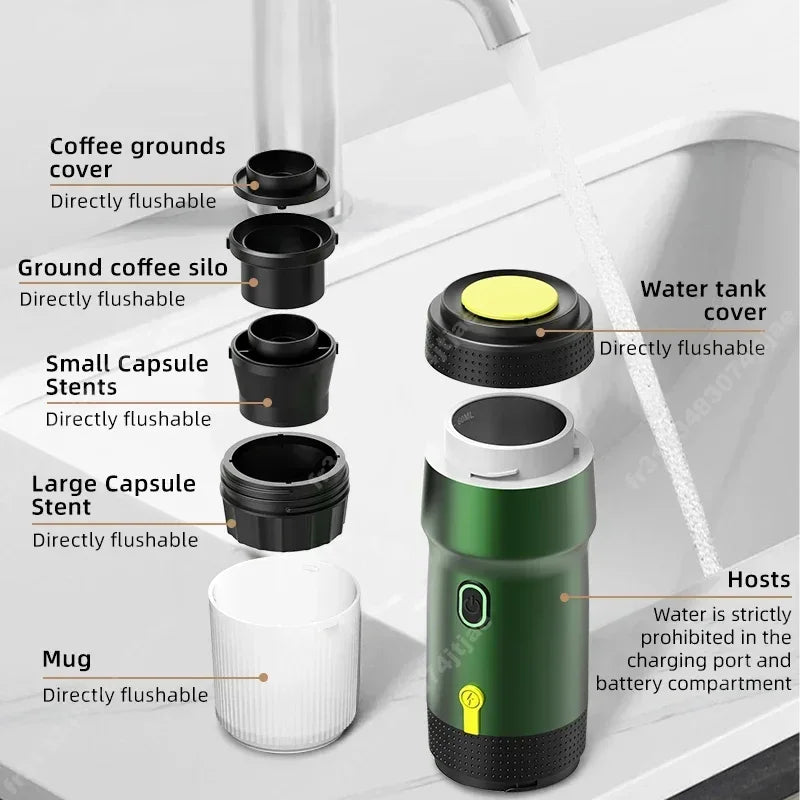 Electric Portable Coffee Machine Portable Italian