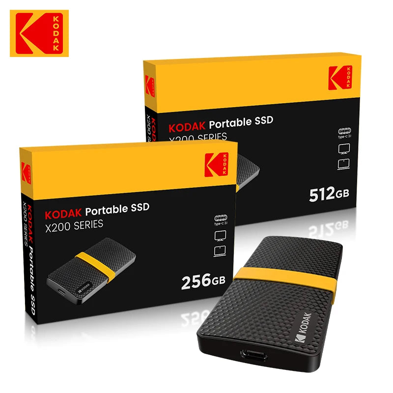 Kodak USB3.1 Type-c Portable ssd 1tb external hard
