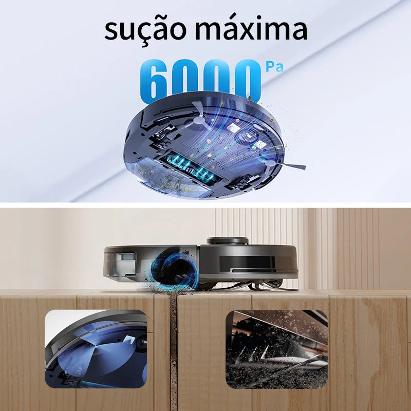 Neatsvor X600 Pro Robot Vacuum Cleaner with 6000Pa