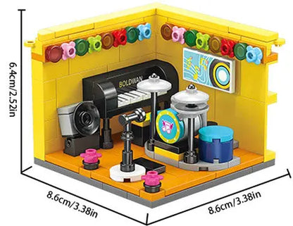 House Building Blocks Mini City Store Street View