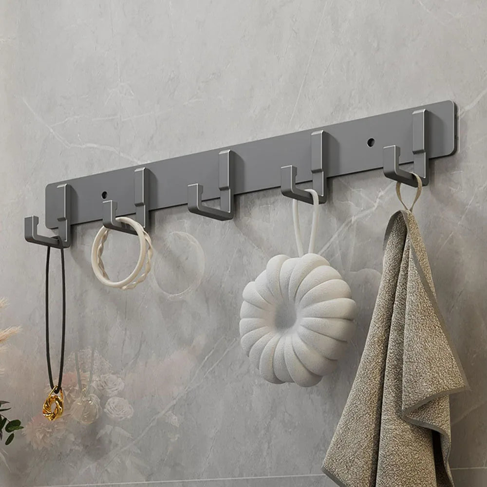 Hook strong adhesive wall mounted towel bathroom