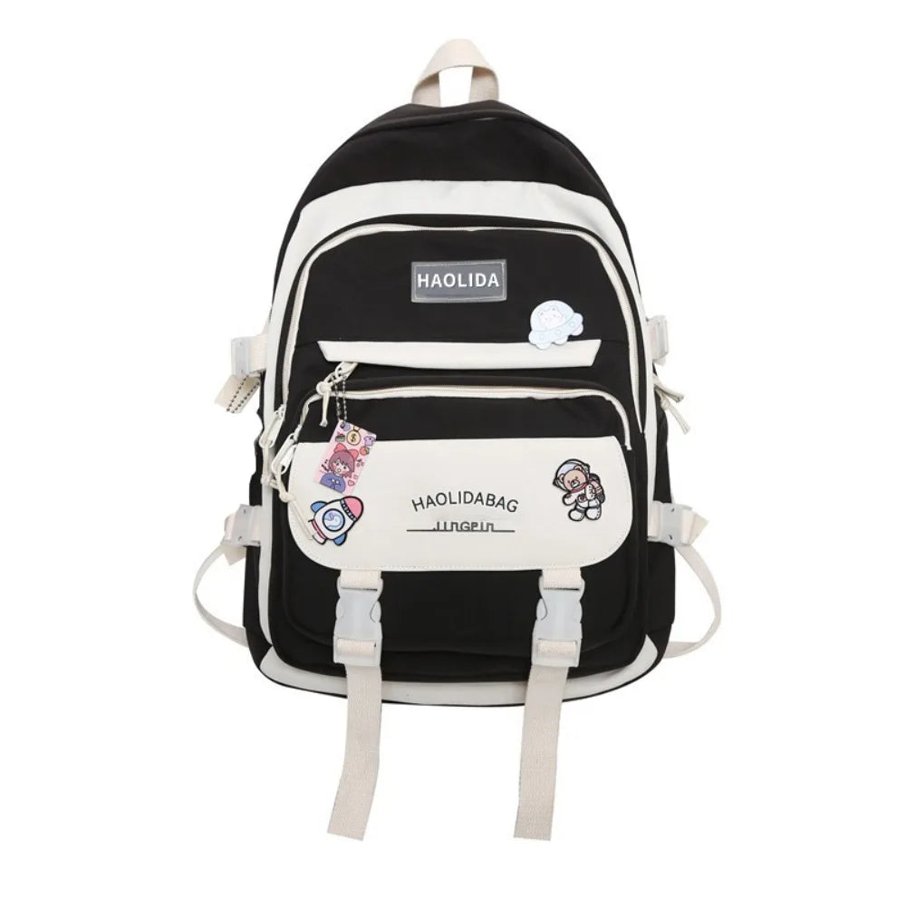 Portable Ins Students School Bags Large Capacity