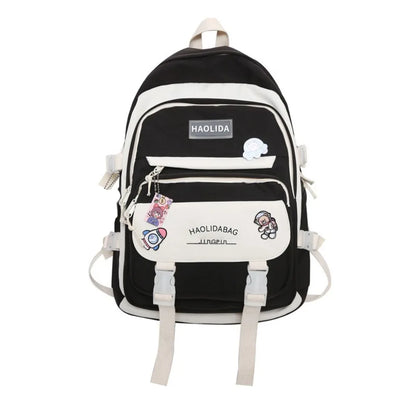Portable Ins Students School Bags Large Capacity