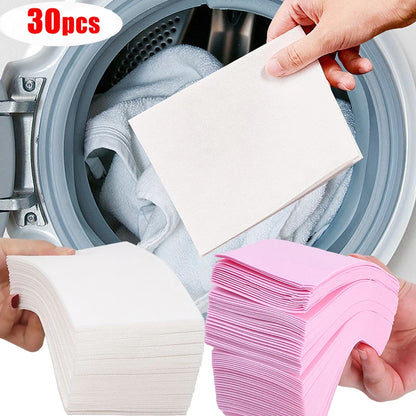 New 30pcs Soluble Laundry Tablets Strong Clean