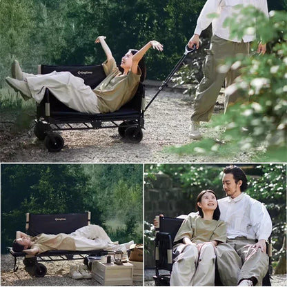 Foldable Outdoor Cart for Campervan Picnic Outdoor