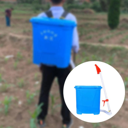 25L Back Carrying Granular Fertilizer Spreader for Corn Vegetables Versatile Agricultural Manual Fertilizing Tool Labor Saving - MyLootWare
