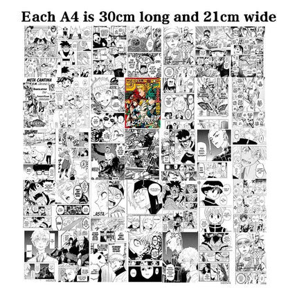 Popular English anime 21x30cm 20/30/40pcs manga