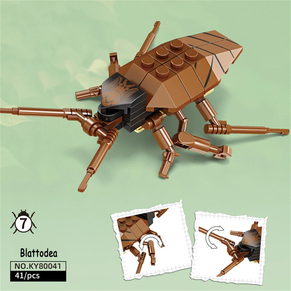 Weevil Insect Series Model Building Blocks Toys