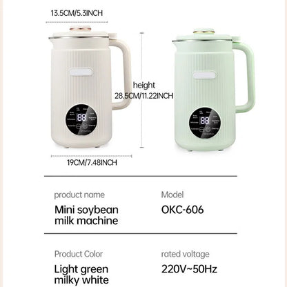 220V/110V Multifunctional Electric Soybean Milk Machine Food Blender Automatic Fruit Juice Maker Water Boiling Kettl Soy - MyLootWare
