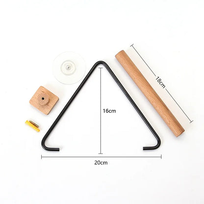 Toilet Paper Towel Dispenser Wooden Paper Roll