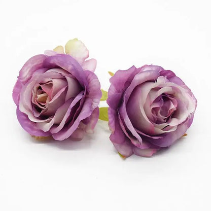 5/10 PCS Artificial Flower Silk Rose For Christmas Home garden Garlands Wall Party Wedding bridal bouquet Diy gift box Hot sales - MyLootWare