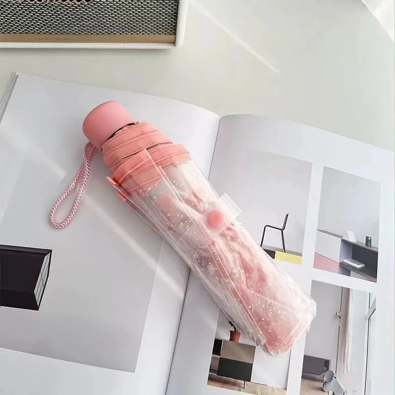 Korean Style Umbrella Folding Cute Cute Goddess