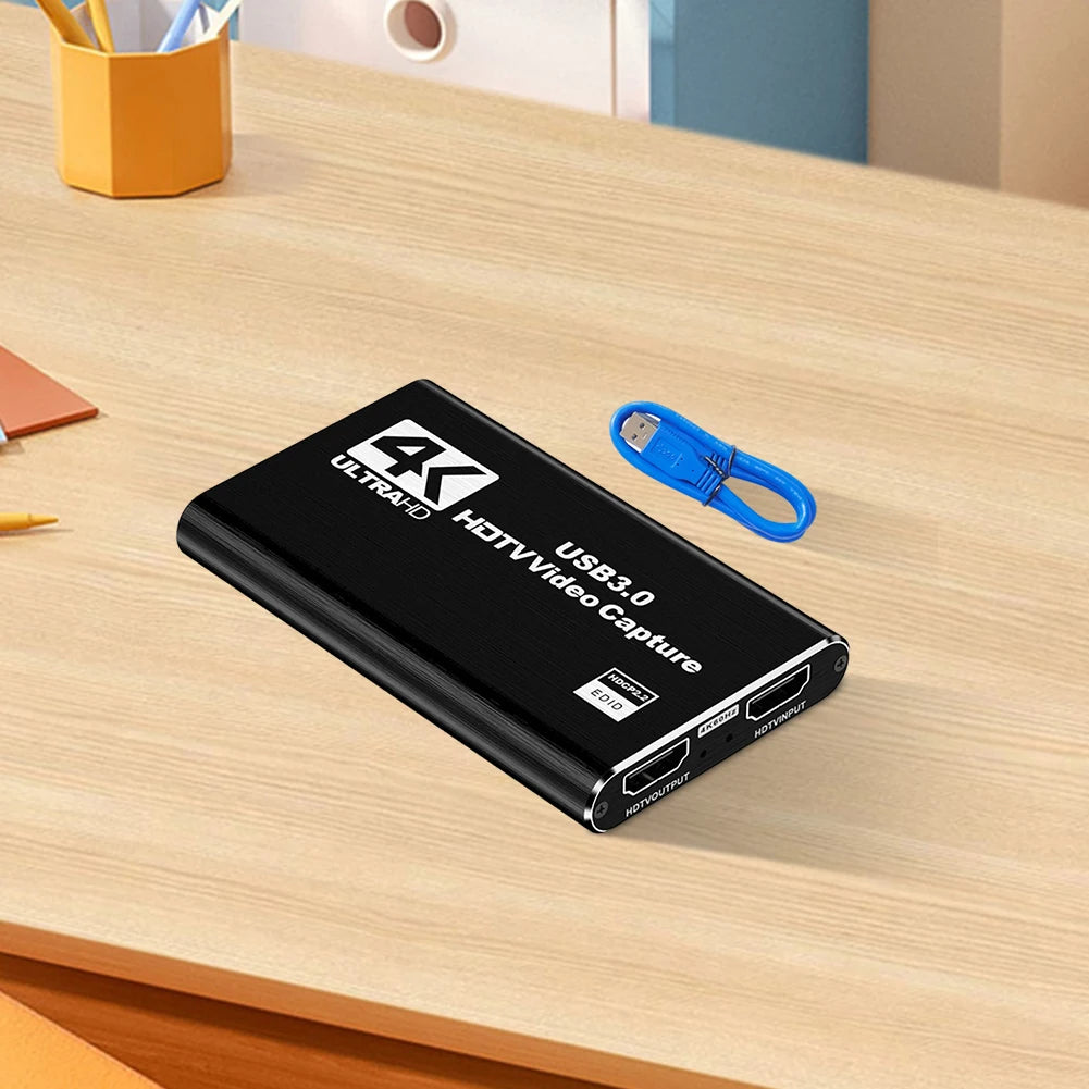 USB 3.0 4K HDMI-Compatible Capture Card Game