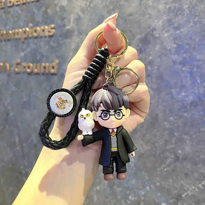 Harry Hogwarts Keychain Cute Cartoon Character Car