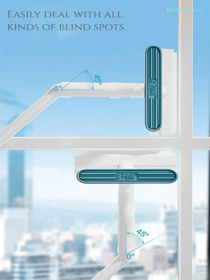 Glass cleaning artifact household water collecting