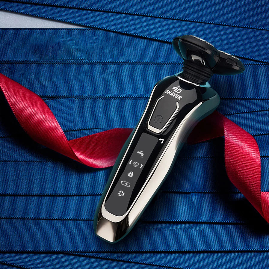 Professional men's electric shaver, with smooth