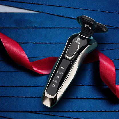 Professional men's electric shaver, with smooth
