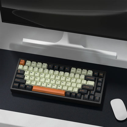 KBDiy Retro GMK Carbon Keycaps Cherry Profile