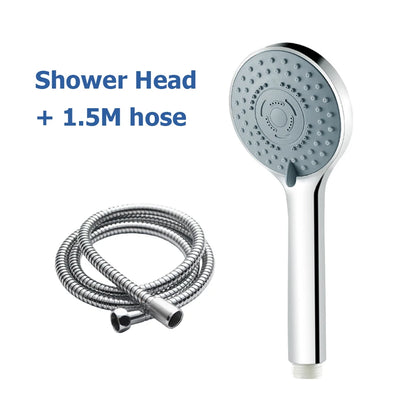 Bathroom Sink Faucet Head of A Shower High Pressure 5 Modes Adjustable Handheld Bath Sprayer Nozzle Shower Head Hose Accessories - MyLootWare
