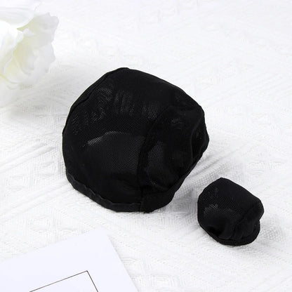 1/3 1/4 1/6 Doll Fixed Hair Non-slip Hat Cap Black/Beige Hairnet Net Head Headgear Doll DIY Accessory Multi-sizes DIY Wig Toy - MyLootWare