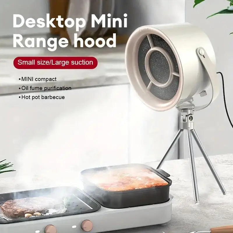New USB Desktop Mini Range Hoods Portable Exhaust