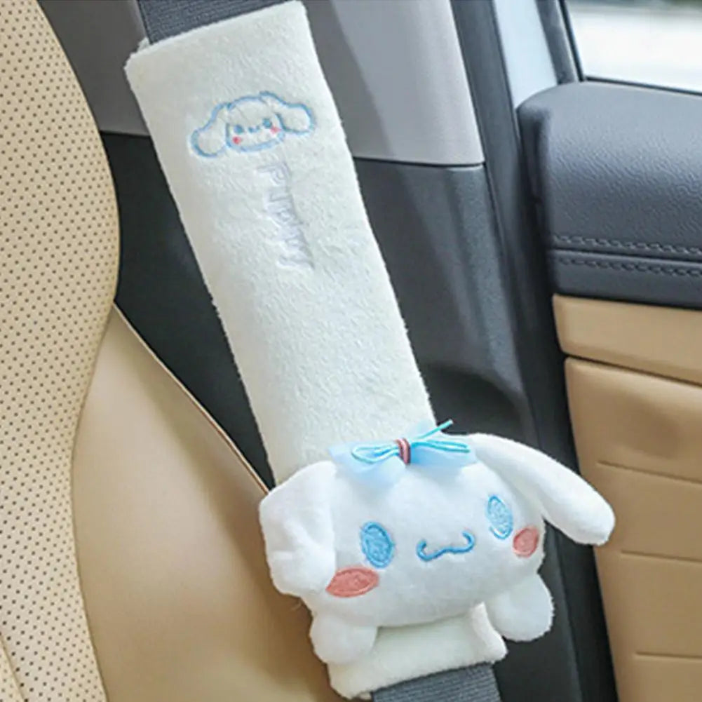 Car Supplies Seat Belt Cover Insurance Shoulder Cover Auto Seat Belt Shoulder Pad Decoration Couple Car Interior Accessories - MyLootWare