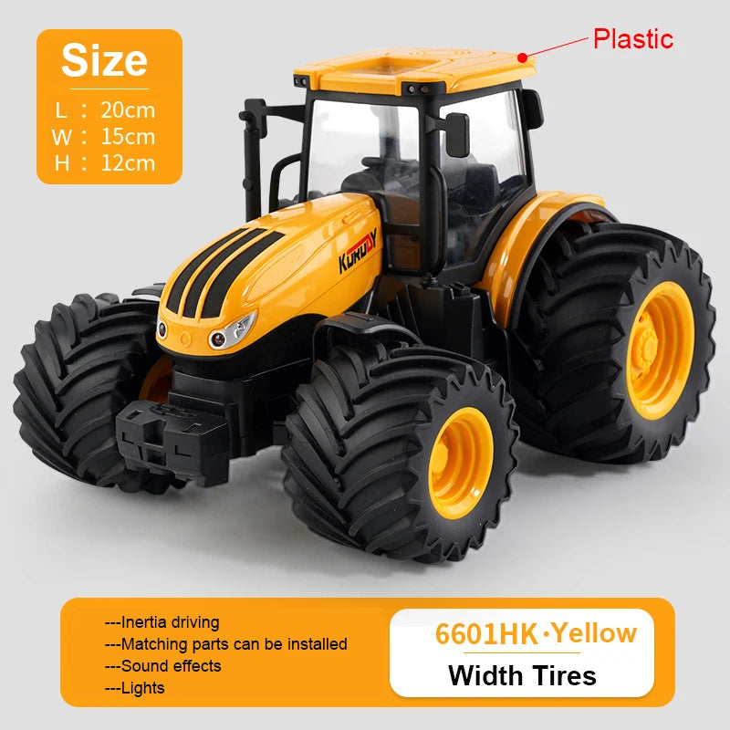 Children Toys Car Models Tractor Multiple Accessories To Choose From - MyLootWare