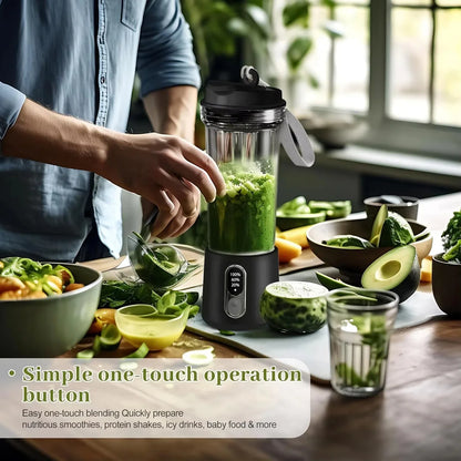 New 300W Powerful Electric Juicer 4000mAh Dual-use