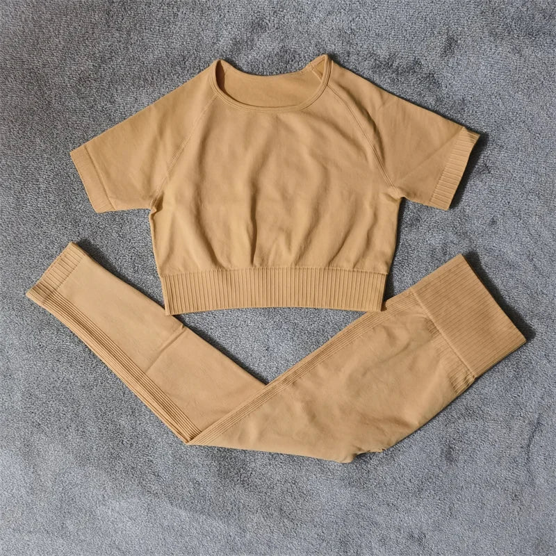 Fitness Yoga Set Seamless Sport Women's Sportswear