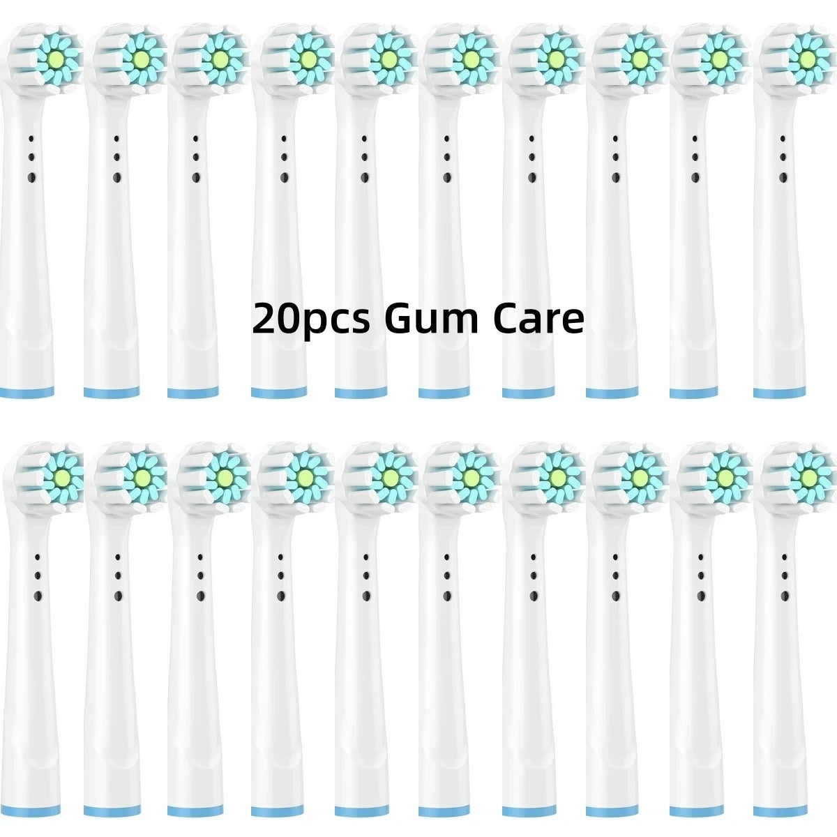 8/16Pcs Replacement Brush Heads for Oral B Electric Toothbrushes Floss Cross Action 3D Pro White Precision Standard Daily Clean - MyLootWare