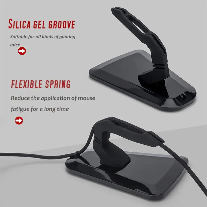 Mouse Bungee Flexible Cord Clip Wire Cable Holder