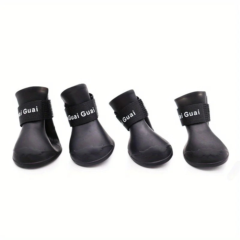 Pet Shoes Cute Pet Dog Shoes Rainproof Puppy Boots