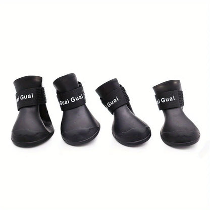 Pet Shoes Cute Pet Dog Shoes Rainproof Puppy Boots