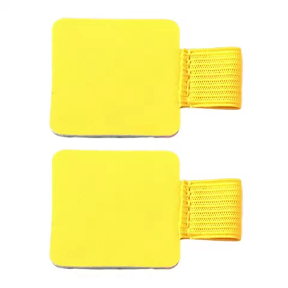 2/1Pack Elastic Pen Loop Holder Self-Adhesive PU Leather Clip Pencil For Notebooks Journals Planners - MyLootWare