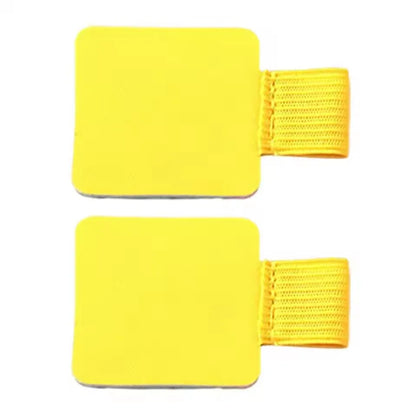 2/1Pack Elastic Pen Loop Holder Self-Adhesive PU Leather Clip Pencil For Notebooks Journals Planners - MyLootWare