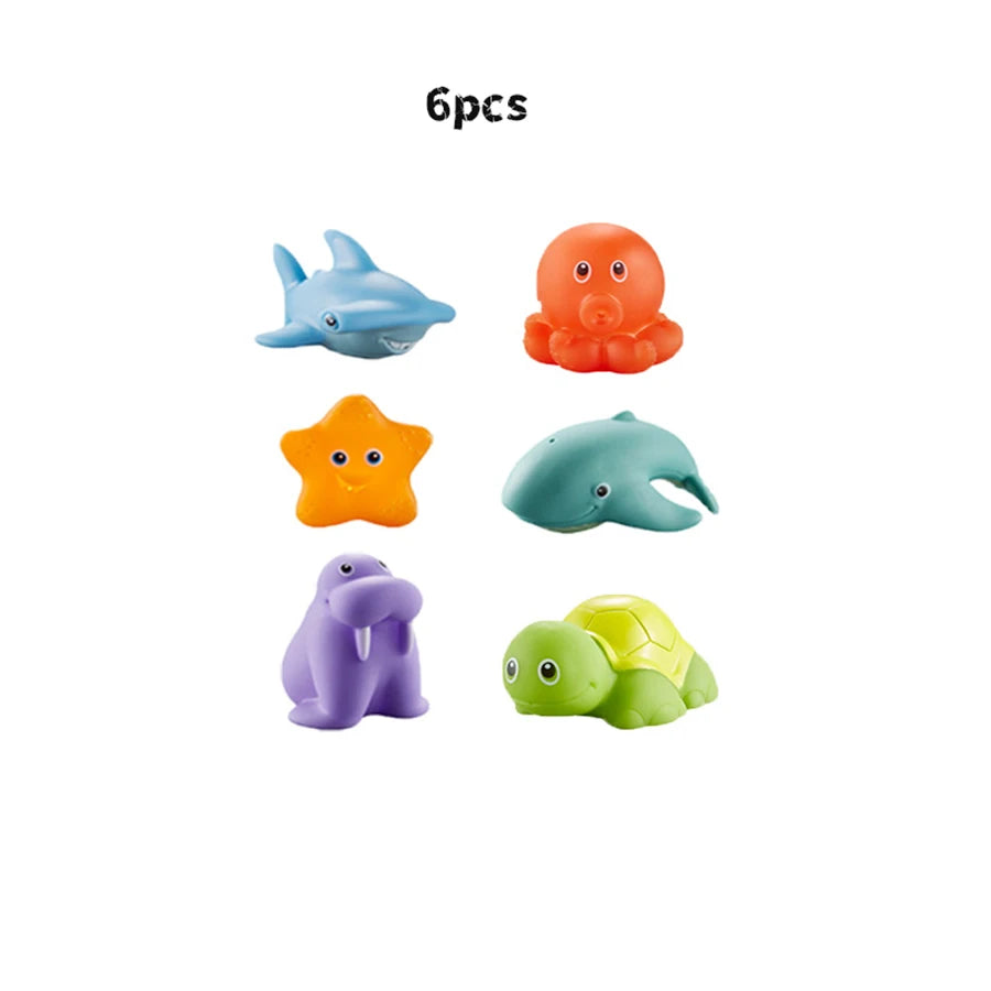 Children Bath Toys Indoor And Outdoor Swimming Pool Beach Parent-child Interactive Catch Fish Game Toys Water Floating Fish Toys - MyLootWare