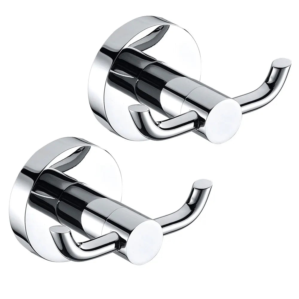 Coat Hooks Wall Mounted Heavy Duty Dual Coat Rack