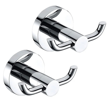 Coat Hooks Wall Mounted Heavy Duty Dual Coat Rack