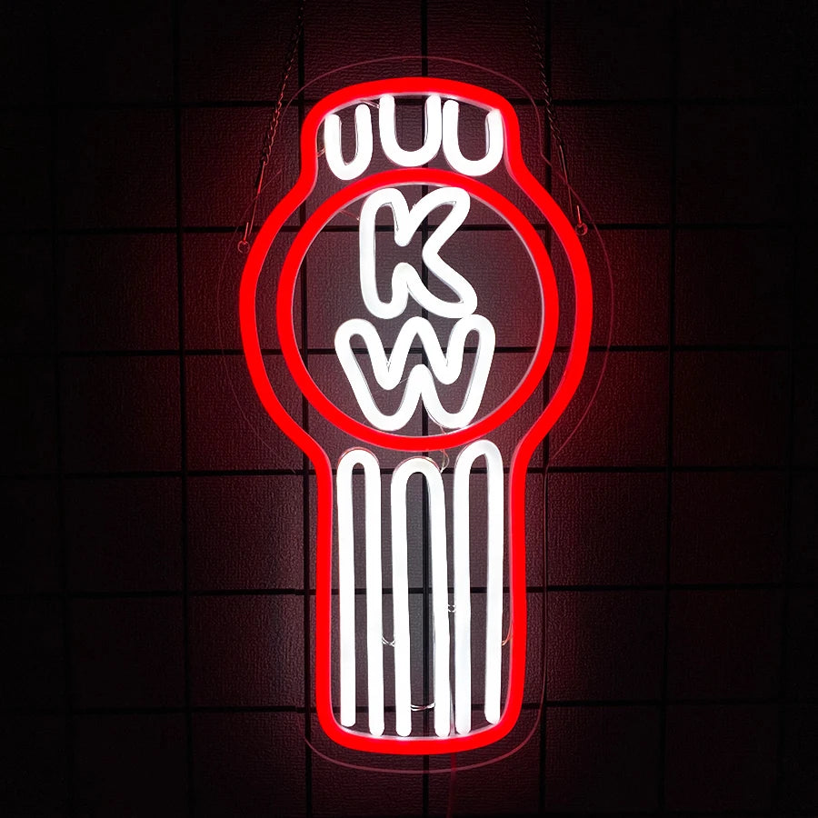 Car Neon Sign Automobile Race for Wall Decor LED KW Neon Lights Signs for Kids Bedroom Boys Room Playroom Garage Party Decor - MyLootWare