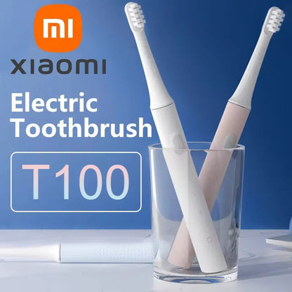 XIAOMI Mijia T100 Sonic Electric Toothbrush Mi Smart Waterproof Tooth Head Brush IPX7 Rechargeable USB for Teeth Brush Whitening - MyLootWare